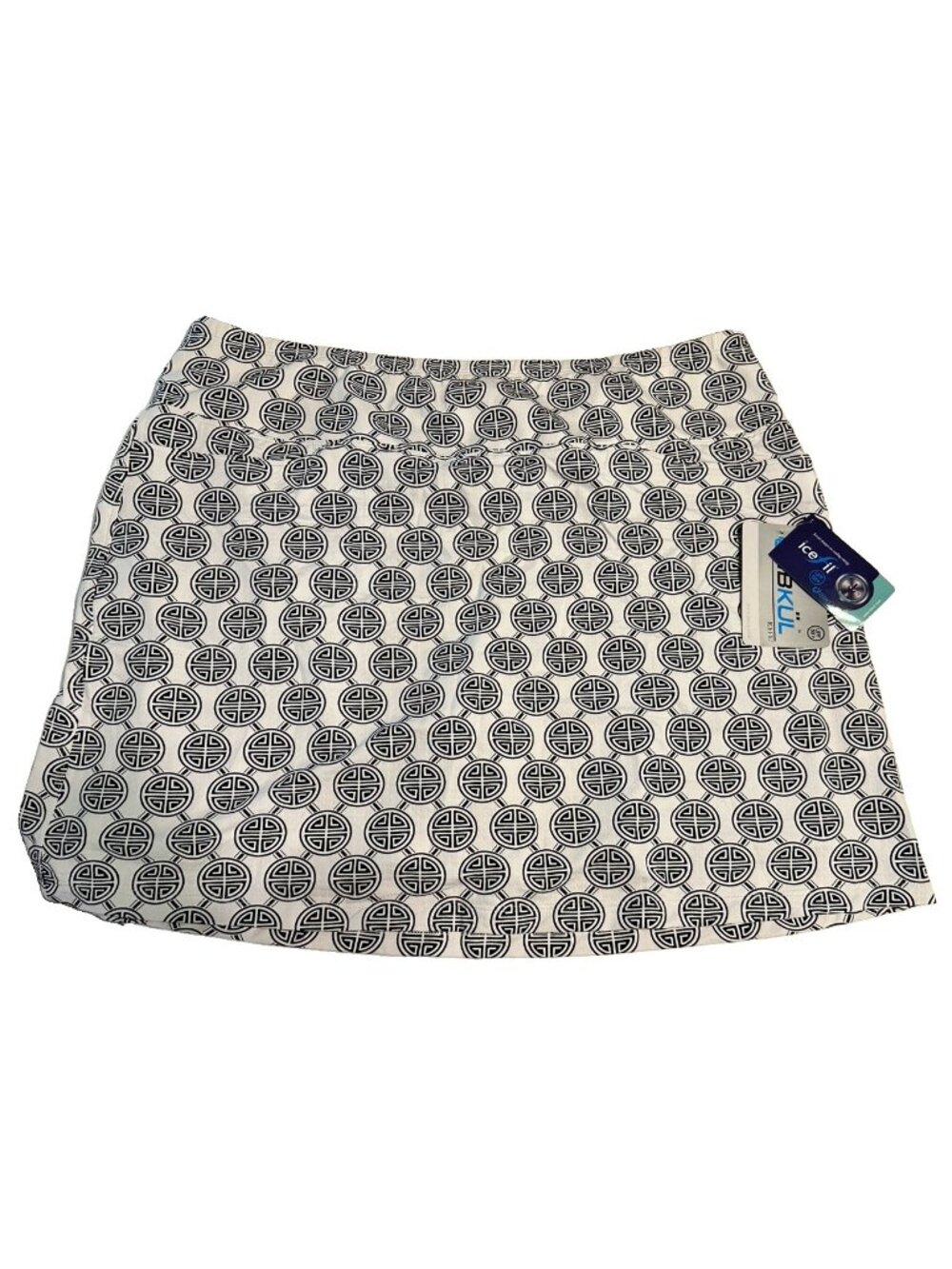 NWT Ibkul woman Sz XL Skort Tennis Golf pickleball Hike Stretch pull on Upf50